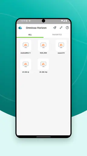 Omnissa Horizon Client screenshot