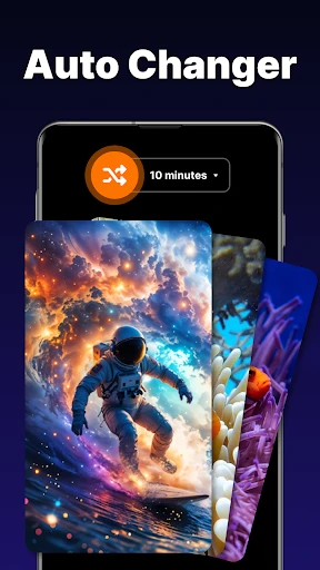 Ondulazione: sfondi animati 3D screenshot