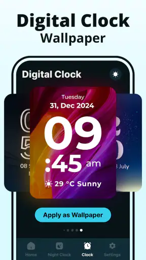 Orologio digitale - Sveglia screenshot