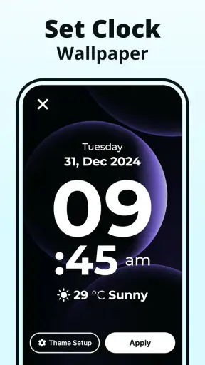 Orologio digitale - Sveglia screenshot