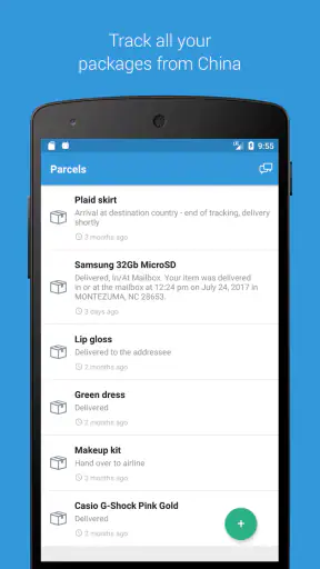 Parcels Ricerca Spedizioni SDA screenshot