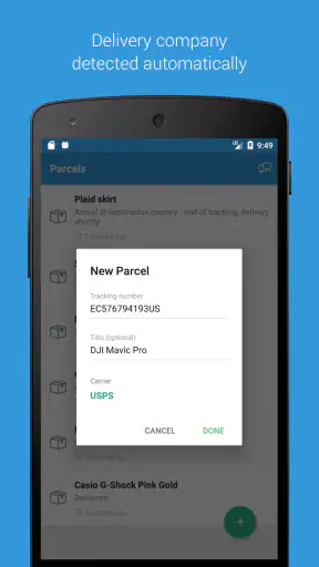 Parcels Ricerca Spedizioni SDA screenshot