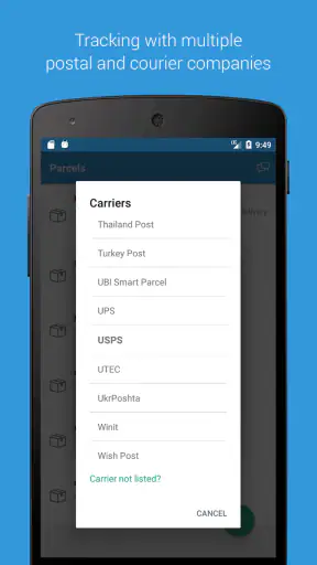 Parcels Ricerca Spedizioni SDA screenshot