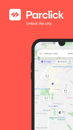 Parcheggio Milano Roma Italia screenshot