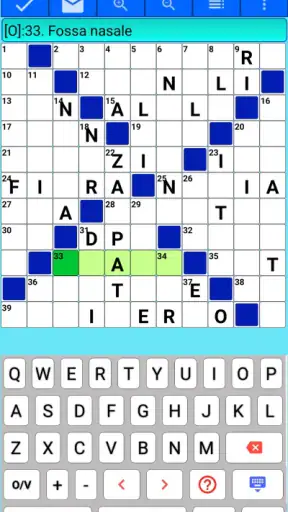 Parole Crociate Facilitate screenshot