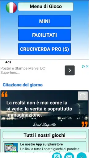 Parole Crociate Facilitate screenshot