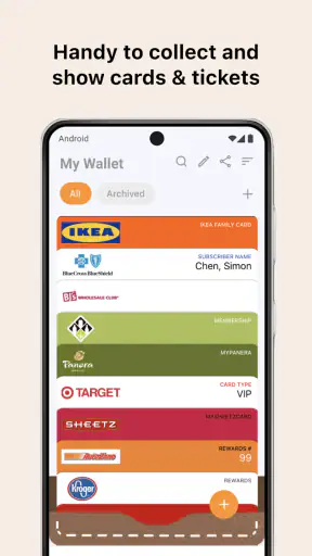 Pass2U Wallet - Carta negozio screenshot