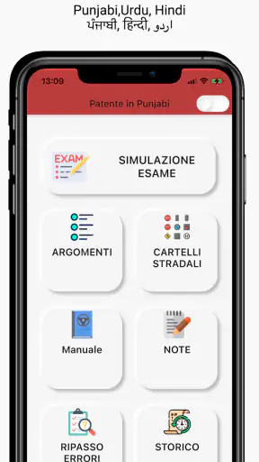 Patente in Punjabi Hindi Urdu screenshot
