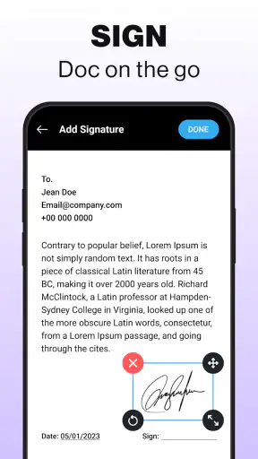 PDF Scanner - App scanner PDF screenshot