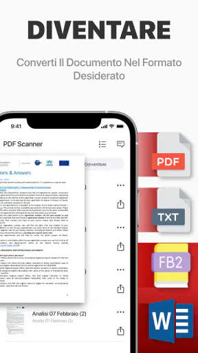 PDF Scanner, Editore Documenti screenshot