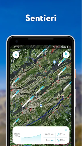 PeakVisor - Mappa 3D & Cime screenshot