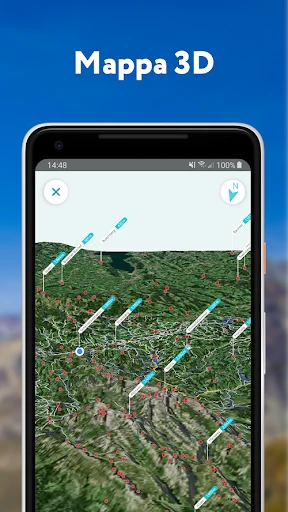 PeakVisor - Mappa 3D & Cime screenshot