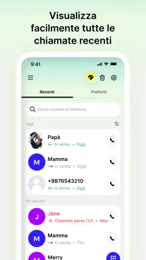 Peekora: ID Chiamante & Blocco screenshot