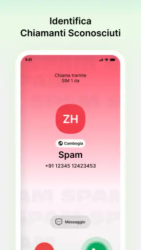 Peekora: ID Chiamante & Blocco screenshot