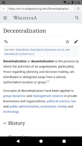 Pi Browser screenshot