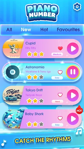 Piano Number screenshot