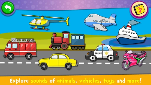 Pianoforte per bambini Musica screenshot