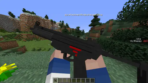 Pistole Mod Minecraft PE 2025 screenshot