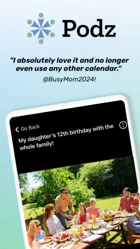 Podz: Family & Group Organizer screenshot