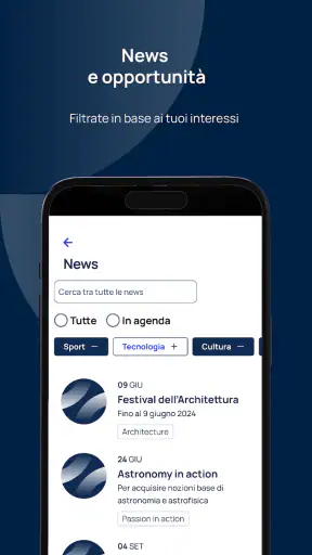 Polimi App screenshot