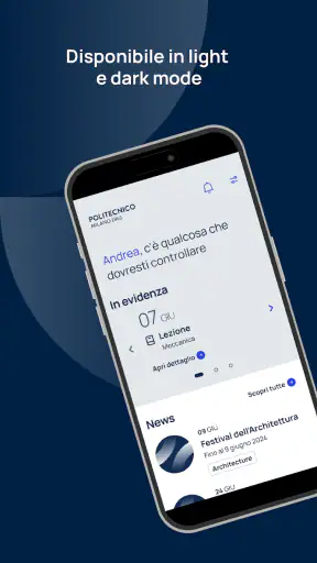 Polimi App screenshot