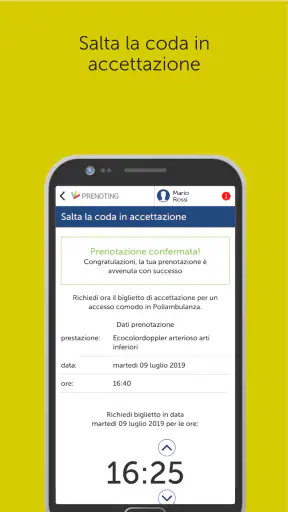 Prenoting Poliambulanza screenshot