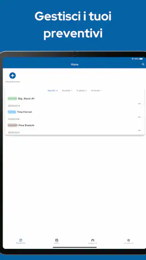 Preventivi facili screenshot