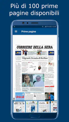 Prime pagine screenshot