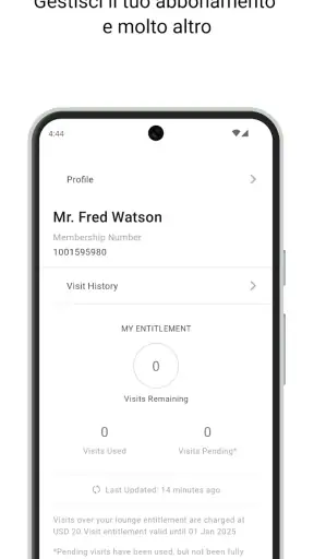 Priority Pass™ screenshot