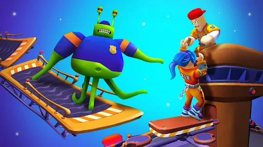 Prison Escape: Space Parkour screenshot