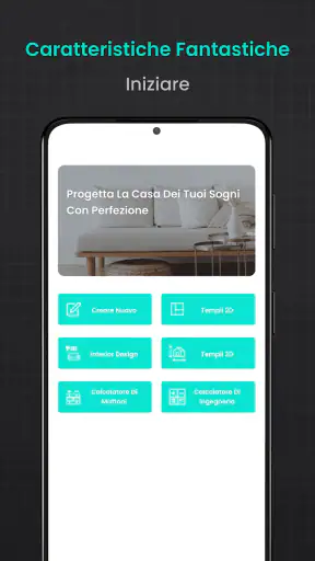Progettazione Casa 2D screenshot
