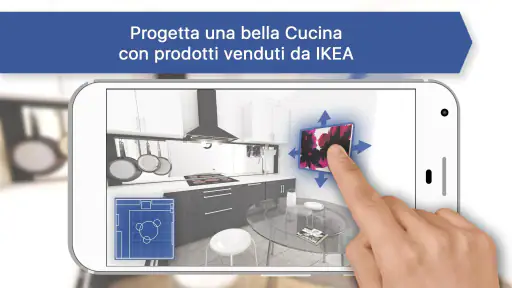 Progetto di cucina e arredo 3D screenshot