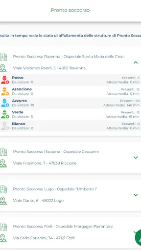 Pronto Soccorso Romagna screenshot