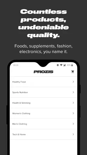 Prozis Store screenshot