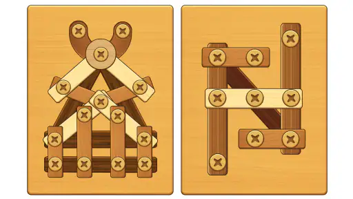 Puzzle con viti: Dado bullone screenshot