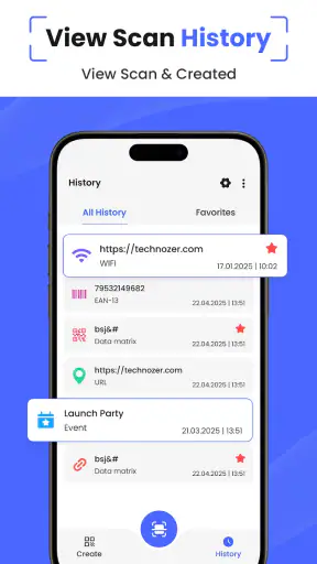 QR & Barcode Scanner App screenshot
