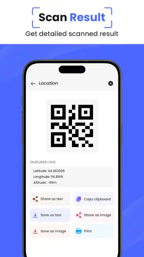 QR & Barcode Scanner App screenshot