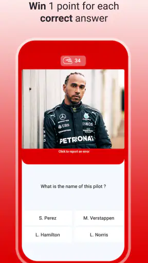 Quiz F1 - Indovina il Pilota screenshot