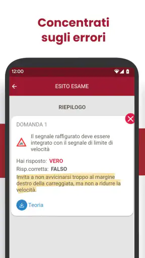 Quiz Patente 2026 screenshot