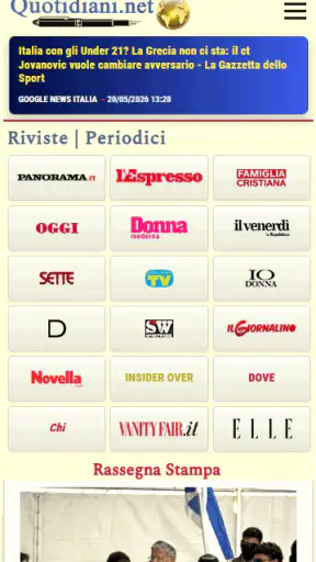 Quotidiani.net screenshot