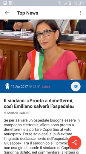 Quotidiano di Puglia screenshot