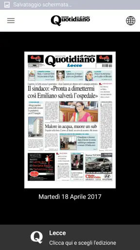 Quotidiano di Puglia screenshot