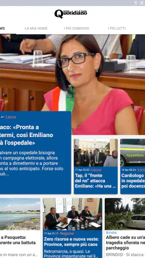 Quotidiano di Puglia screenshot