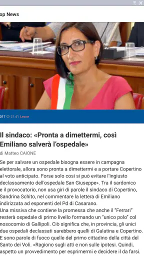 Quotidiano di Puglia screenshot