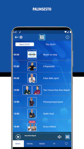 Radio Kiss Kiss Napoli screenshot