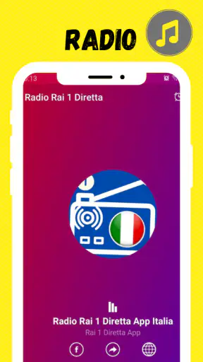 Radio Rai 1 Diretta Italia screenshot