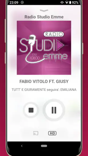 Radio Studio Emme screenshot