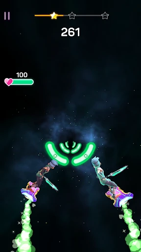 Rainbow Surfer: Duet Color screenshot