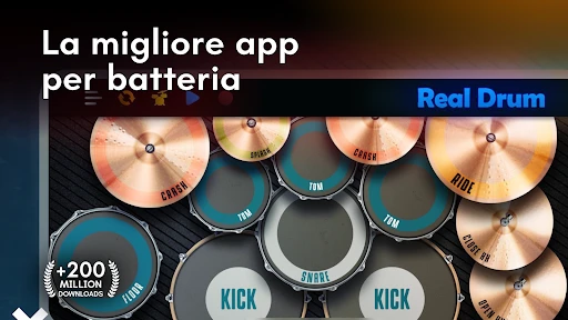 Real Drum batteria elettronica screenshot