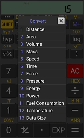 RealCalc Plus screenshot